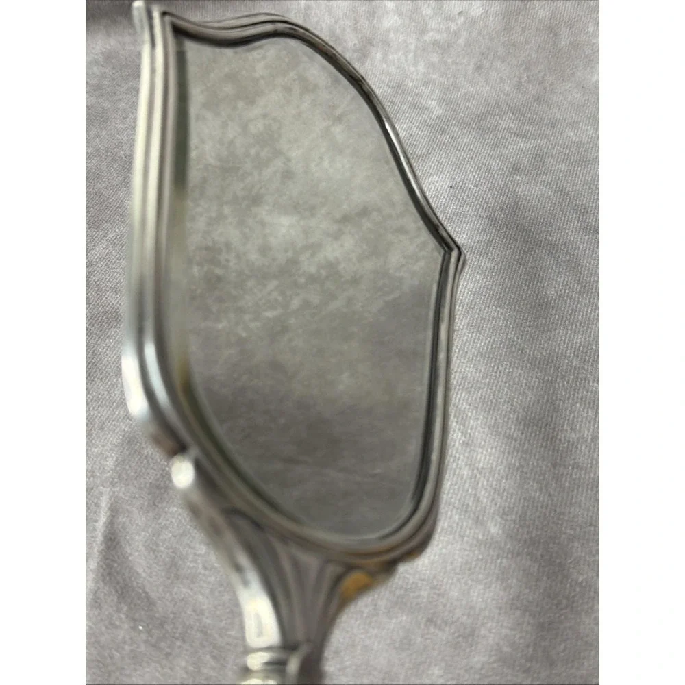 VINTAGE WEBSTER STERLING SILVER 925 WOMENS BRUSH & MIRROR SET 420 GRAMS